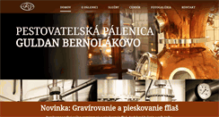 Desktop Screenshot of palenica.sk